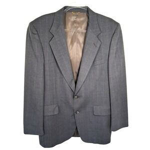 Kuppenheimer Premier Edition Men's‎ Lined Blazer 42R Dark Gray
